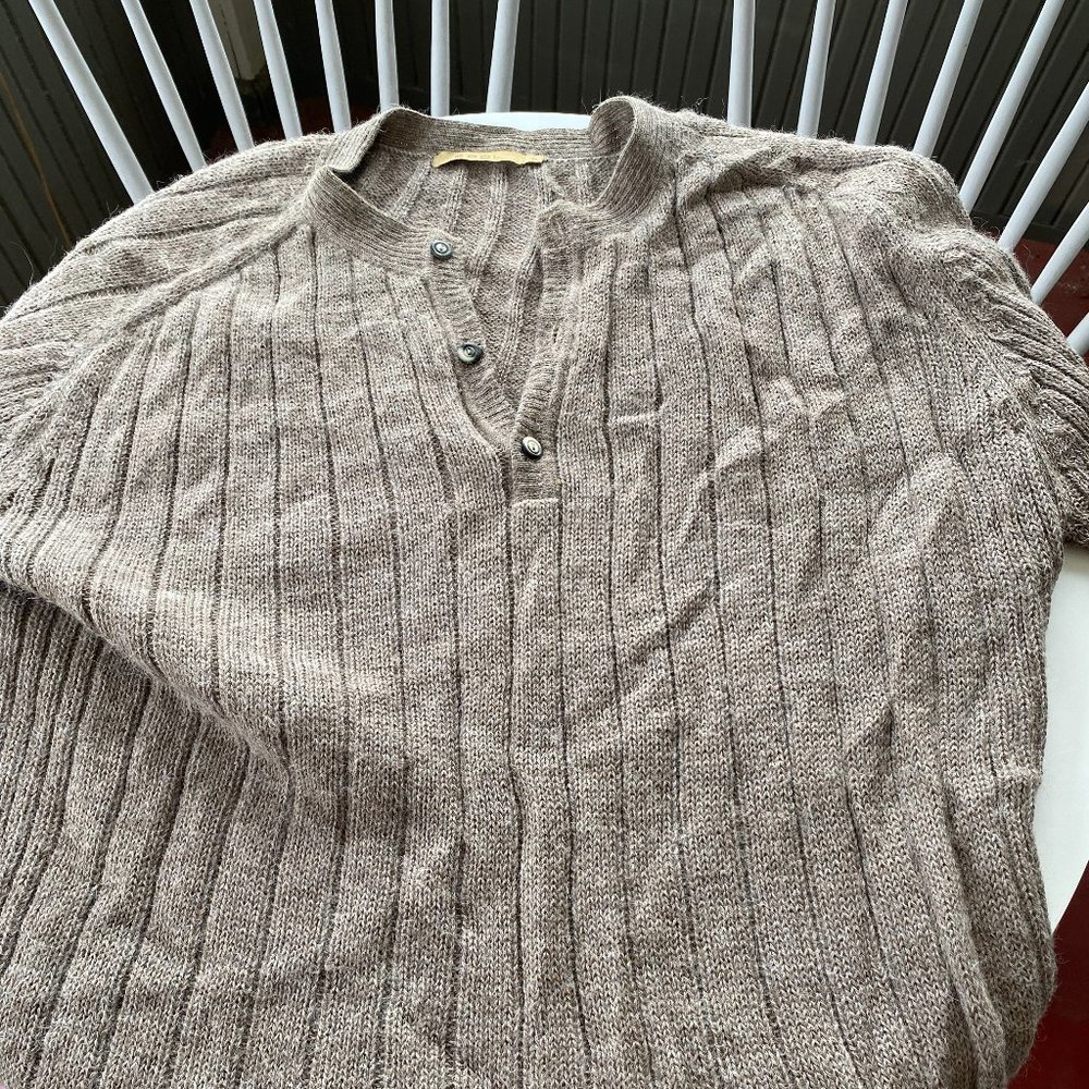 Men's alpaca sweater - M